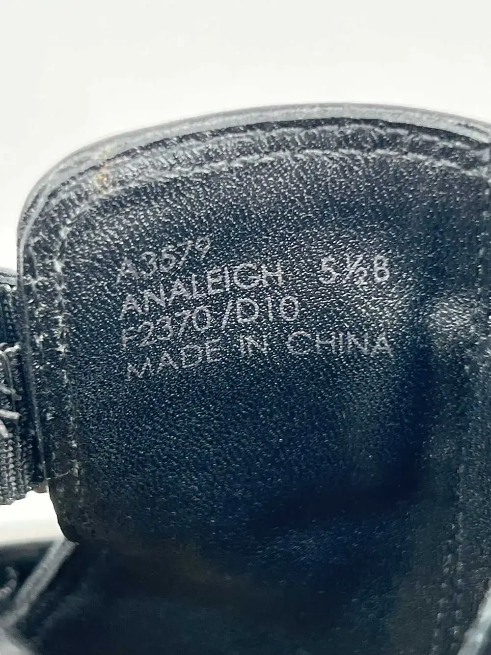 Coach Black Analeigh Pump | Adjustable Strap Size 5.5 - Picture 4 of 11